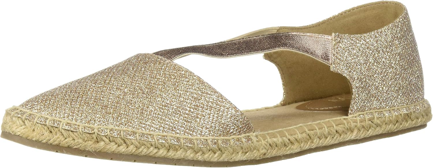 Elastic Flat Espadrille Sandal 
