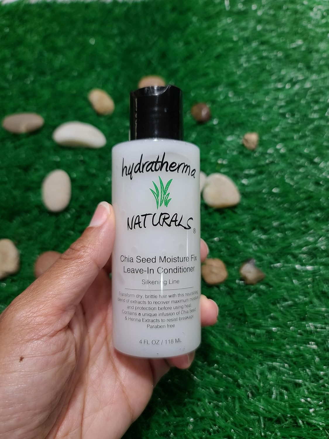 Hydratherma Naturals HEMP SEED MOISTURE FIX LEAVE IN CONDITIONER 4 oz. - Image 2