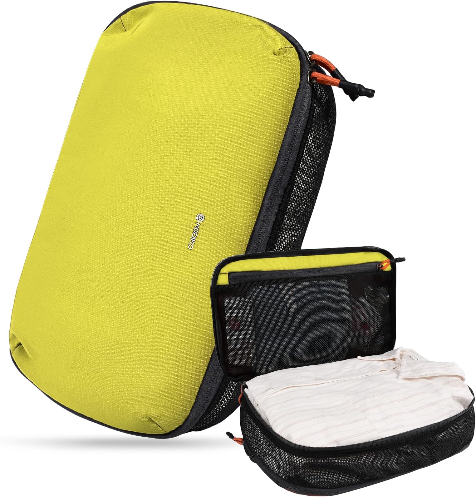 Compression Pouch Travel Compression Bag Storage Pouch 12L 30% Space Saving Inner Pocket Water Repellent Treatment Breathable Clothing Storage Business Trip Travel Useful Goods Travel Pouch Washing