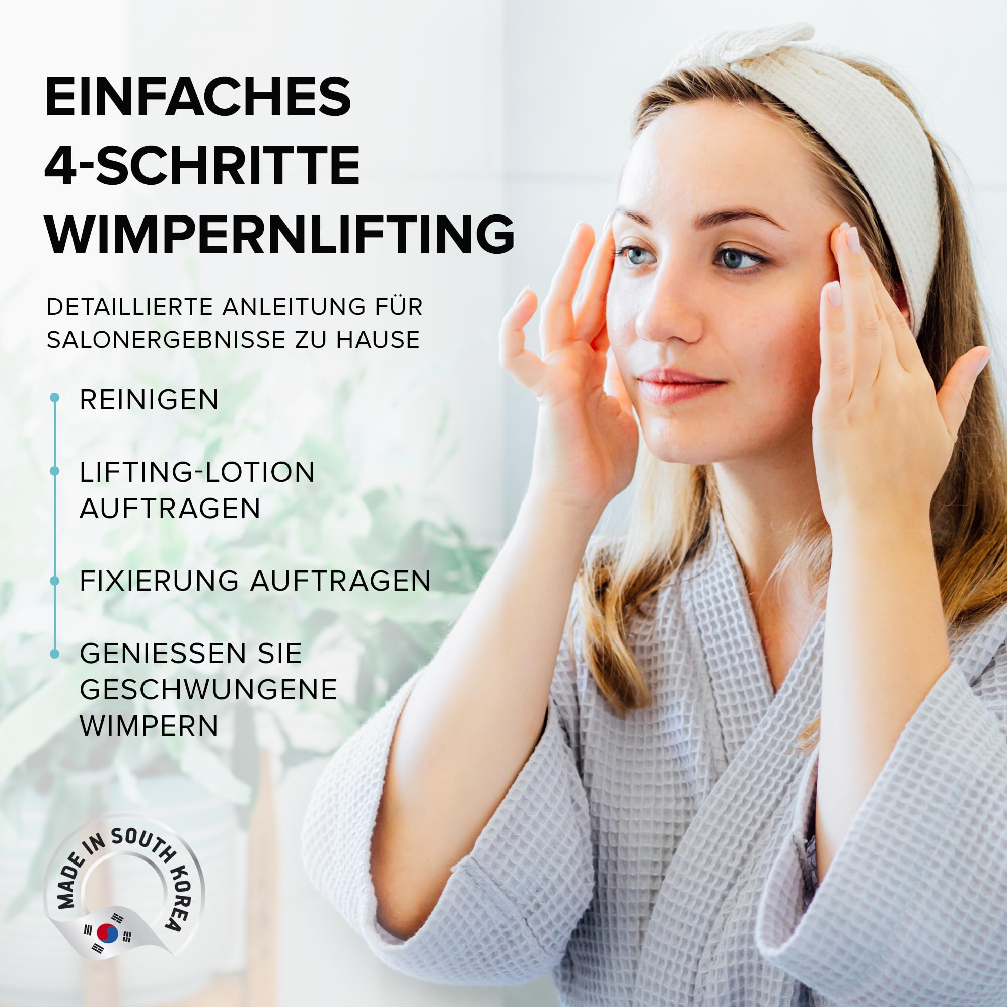 AYASAL Wimpernlifting Set: Koreanische Formel für Wimpern Lifting, Lash Lifting Set – Schonendes, Thio-freies Wimpernlifting Set mit detaillierter Anleitung für den Heimgebrauch - 5