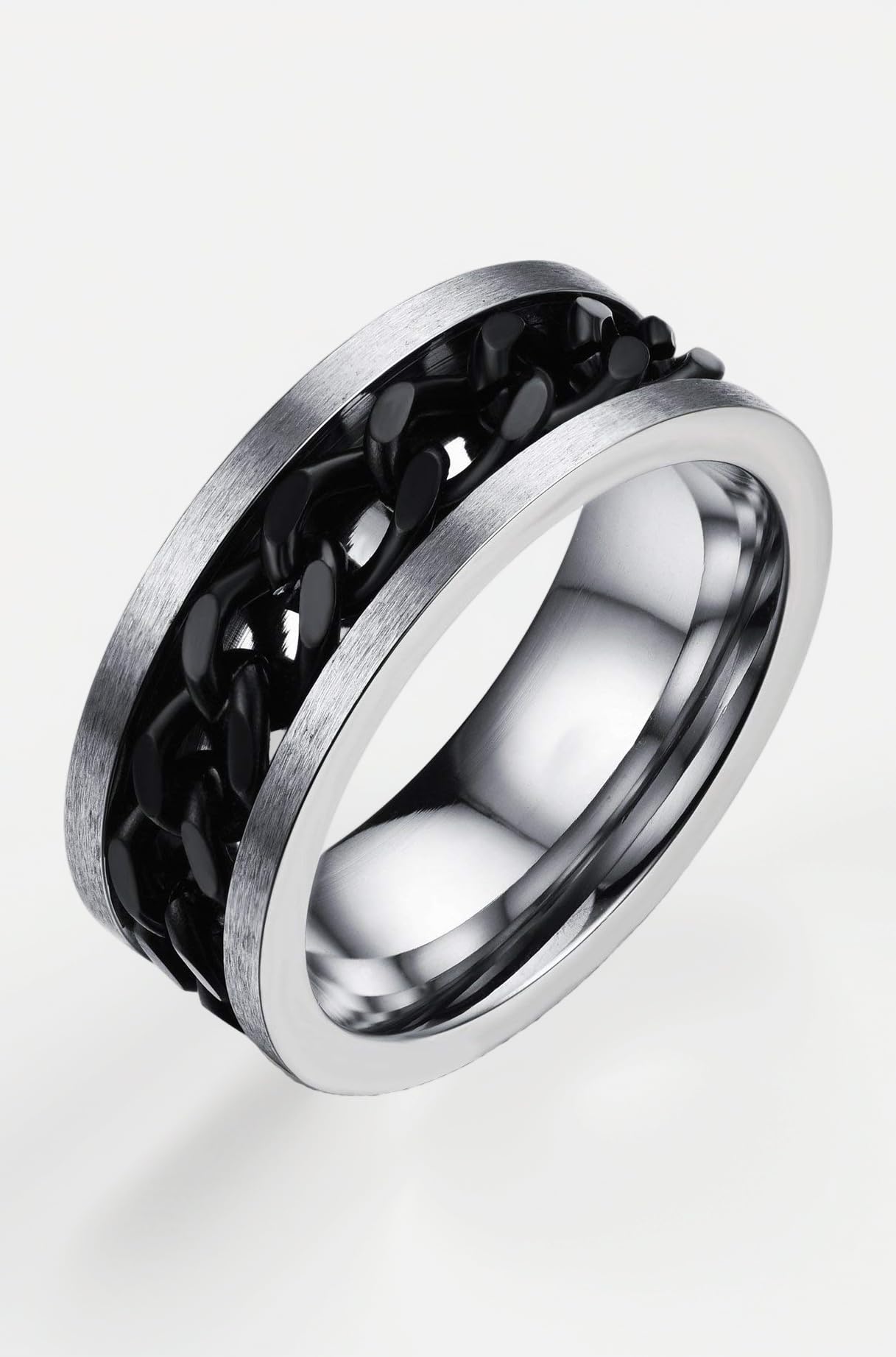 Rings for Men and Boys | Silver Rings for Men | Stainless Steel Rings for Men | Accessories Jewellery for Women | Birthday Gift for Men and Boys Anniversary Gift for Husband