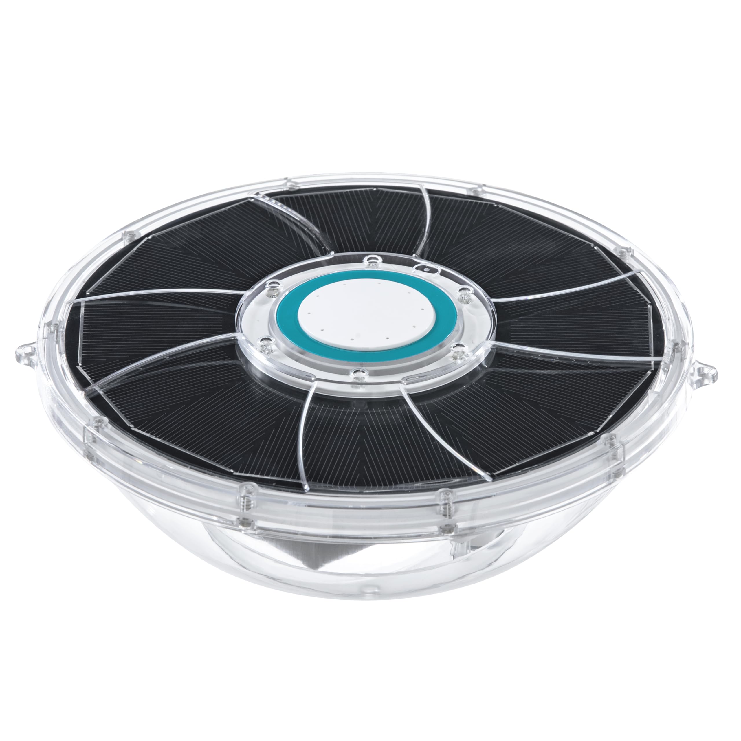 Bestway 58849 Fontana Solare con LED FloatBright, Nero