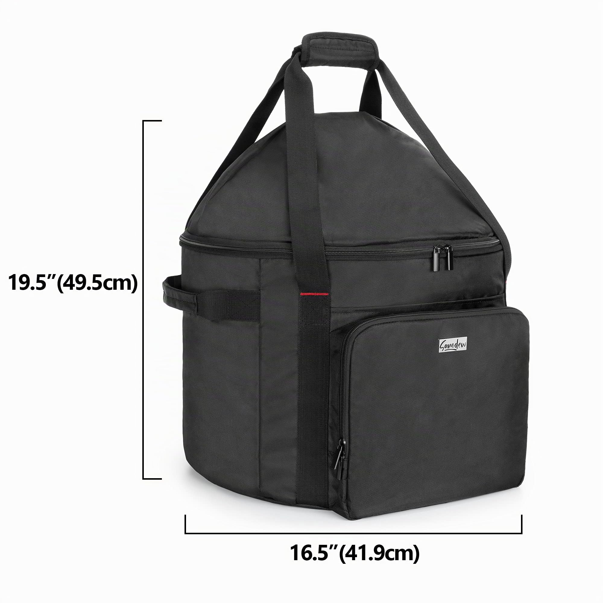 samdew Borsa per Barbecue Compatibile con Weber Smokey Joe Premium 37 Cm | Barbecue a Carbone Portatile con Tasca e Maniglia – Solo Borsa (Design Brevettato)