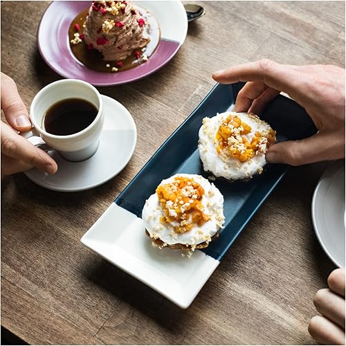 Miniatura 9 de Royal Doulton Coffee Studio - Juego de tazas y platillos de capuchino, 1 unidad (paquete de 1), color gris