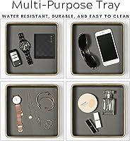 Vista 4 de Cuenco para llaves para mesa de entrada, cuenco de cuero para llaves, plato para llaves para mesa de entrada, bandeja EDC para llaves, soporte