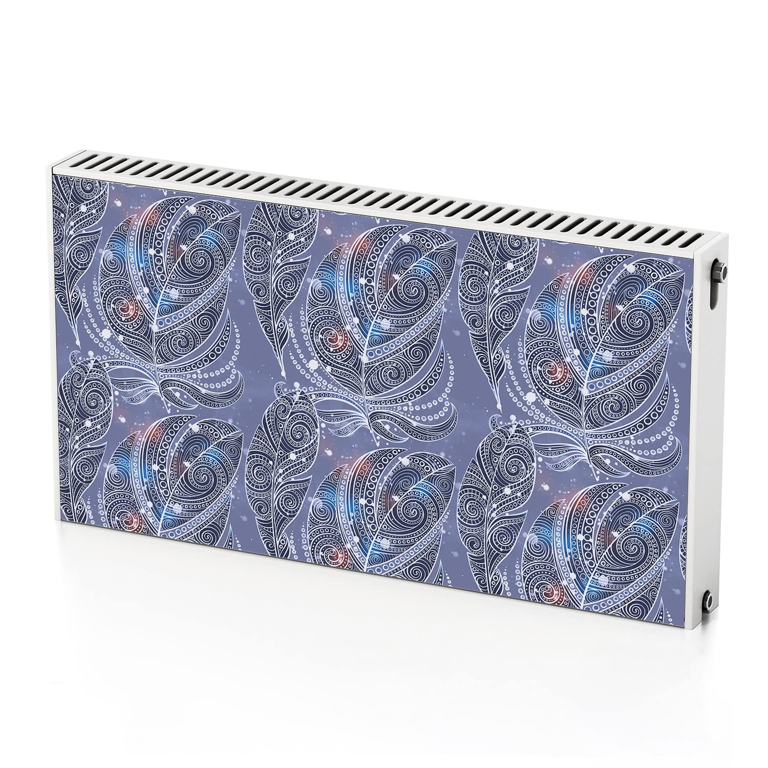 Autocollant de radiateur chauffage aimant décoration tapis magnétique 110x60 cm motif printemps