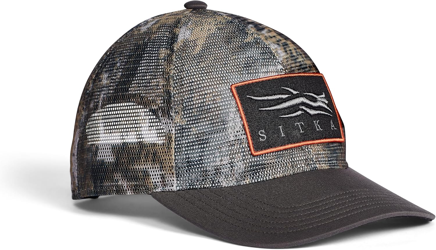 SITKA Icon Optifade Mesh Mid Pro Trucker Hat - Adjustable Outdoor Snap Back Hat for Men