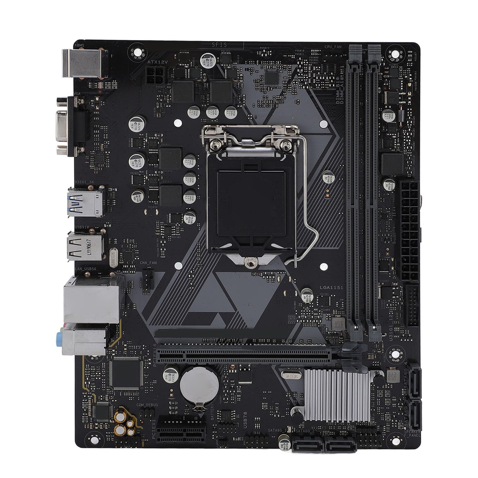 Amazon.co.jp: H310M F R2.0コンピューターマザーボード、2 DDR4