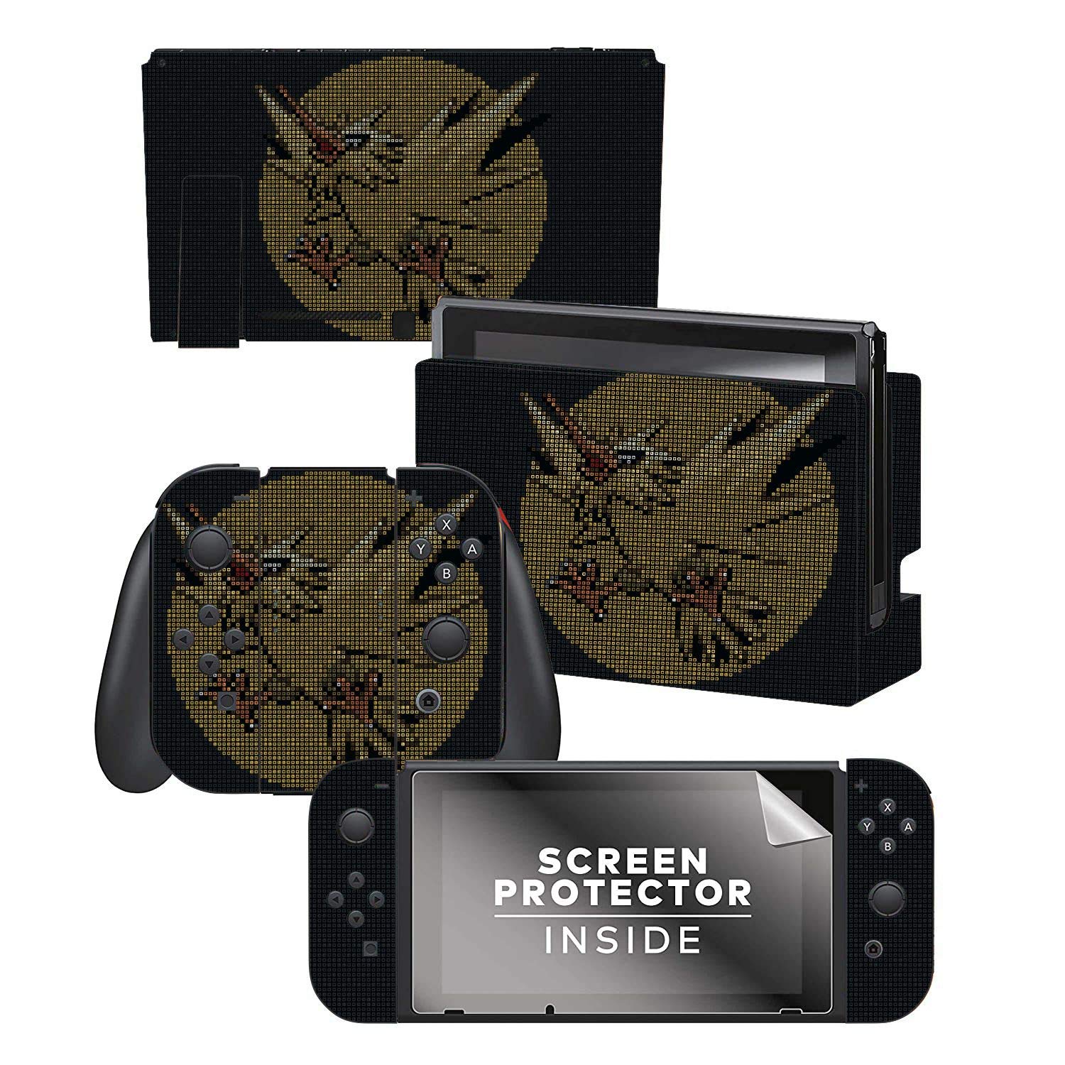 ELTON 3M Skins Decal for Nintendo Switch, Anti-Scratch Durable Cover Sticker Matte Protector Vinyl Wrap Full Set Faceplate Joy-Con Console Dock design 10 [video game] (B08YN9B6WM) Amazon Price History, Amazon Price Tracker