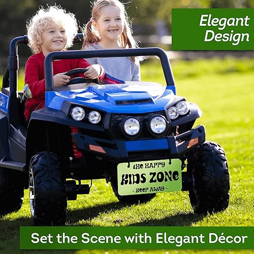 Vista 2 de Mini matrículas personalizadas, placa personalizada para bicicletas, cuatrimoto, coche de niños, bicicleta para niños, carrito de golf, carros