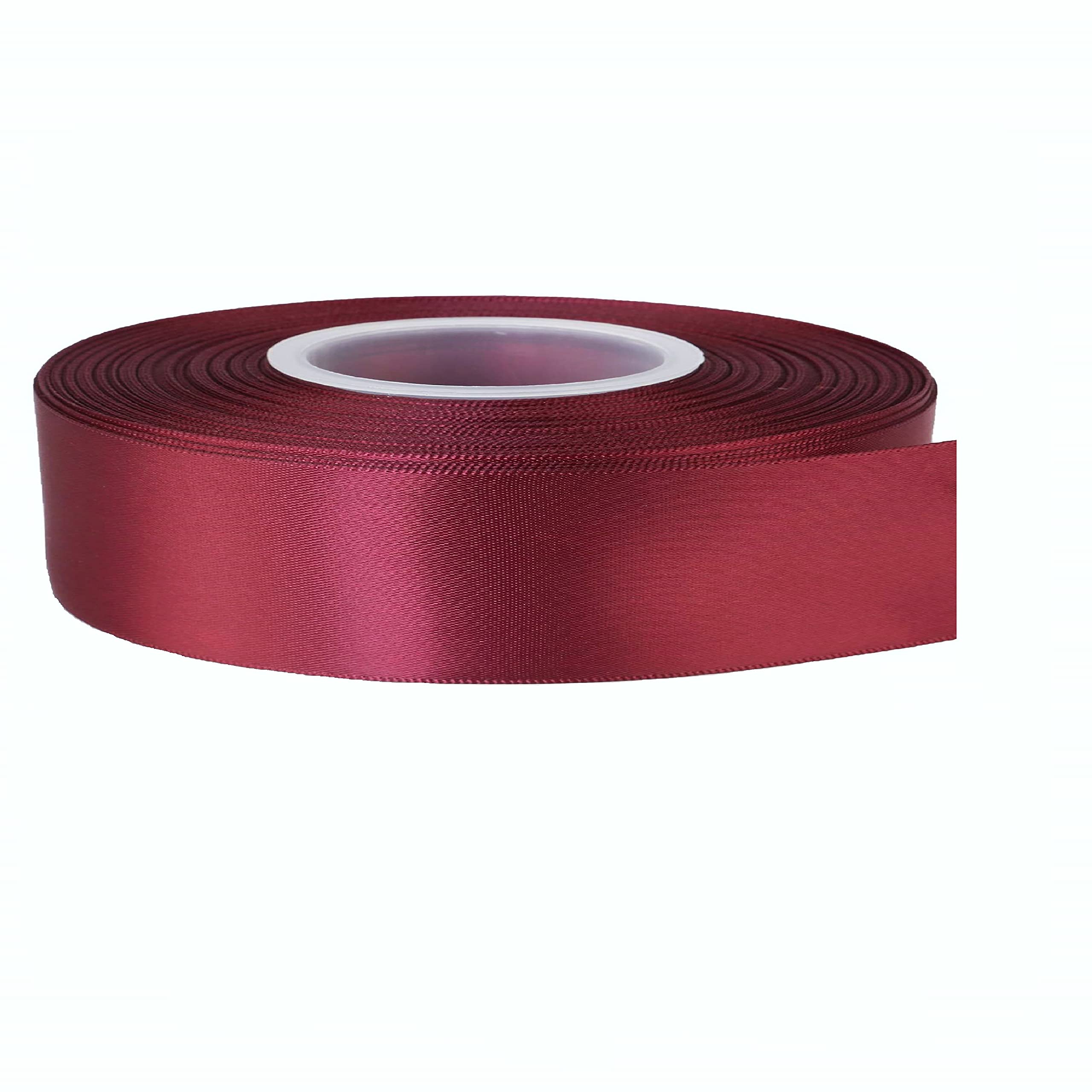 Double Sided Satin Ribbon Size 25mm x 10 Meters, Perfect for Gifts Wrap Sew Party, Decorations Events Dress Wedding Christmas Crafts, Bows Car, DIY, Bouquets, Cake More (Black) — view 223