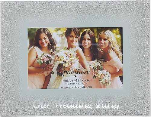 Pavilion Gift Company- Our Wedding Party - 8.75" x 6.75" (Holds 4" x 6" Photo) F
