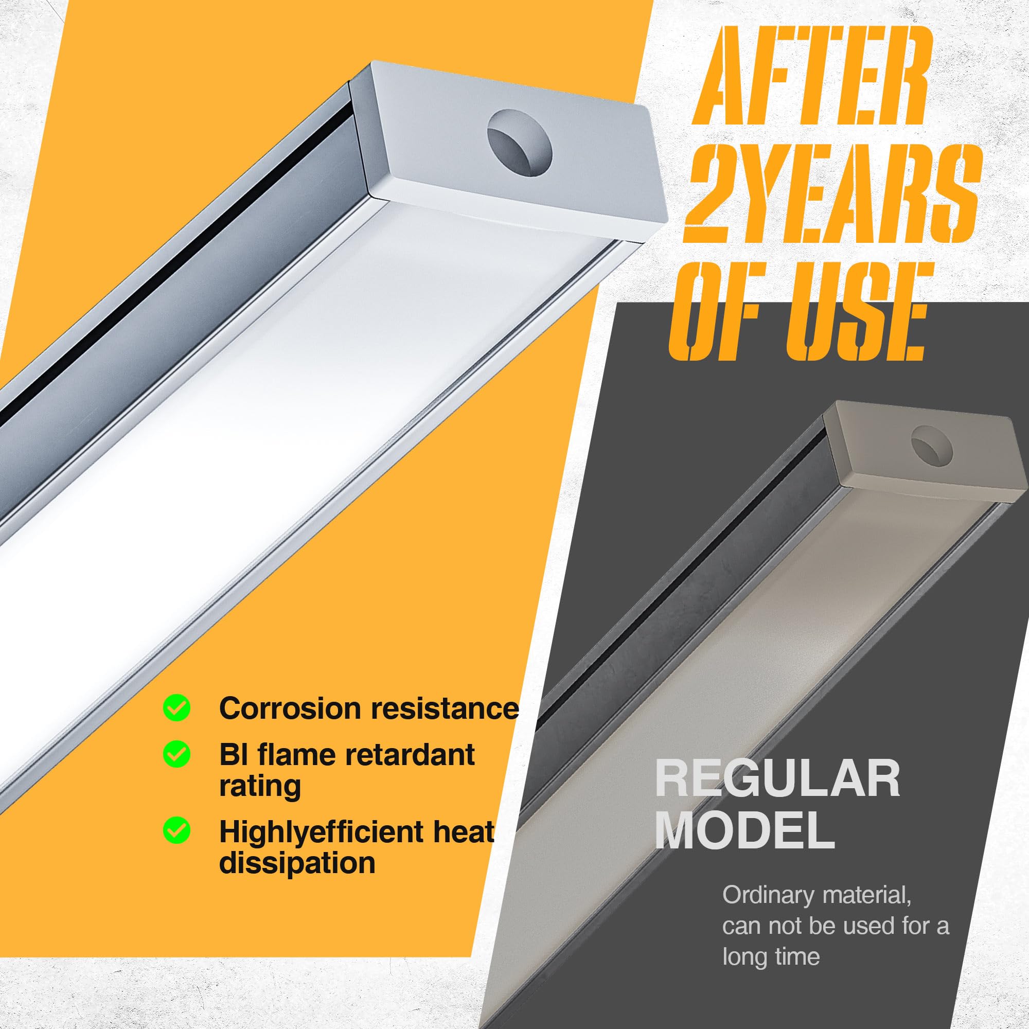 GEEKLUX 10x Profili LED a U in Alluminio 1 Metri (10m Totali) per Strisce Led, Canalina Led con Copertura Opaca, Ingombro Max Striscia Led 12 mm - Dimensione Profilo Led 17.4 x 7 mm