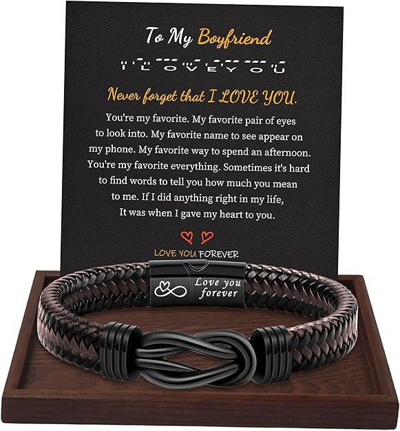 Inspirational Gifts for Men Morse Code Bracelets Mens Bracelets Graduation Gifts for Him Fathers Day Adjustable Leather Bracelet Motivational Birthday Annivesary Jewelry Stocking Stuffers for Men