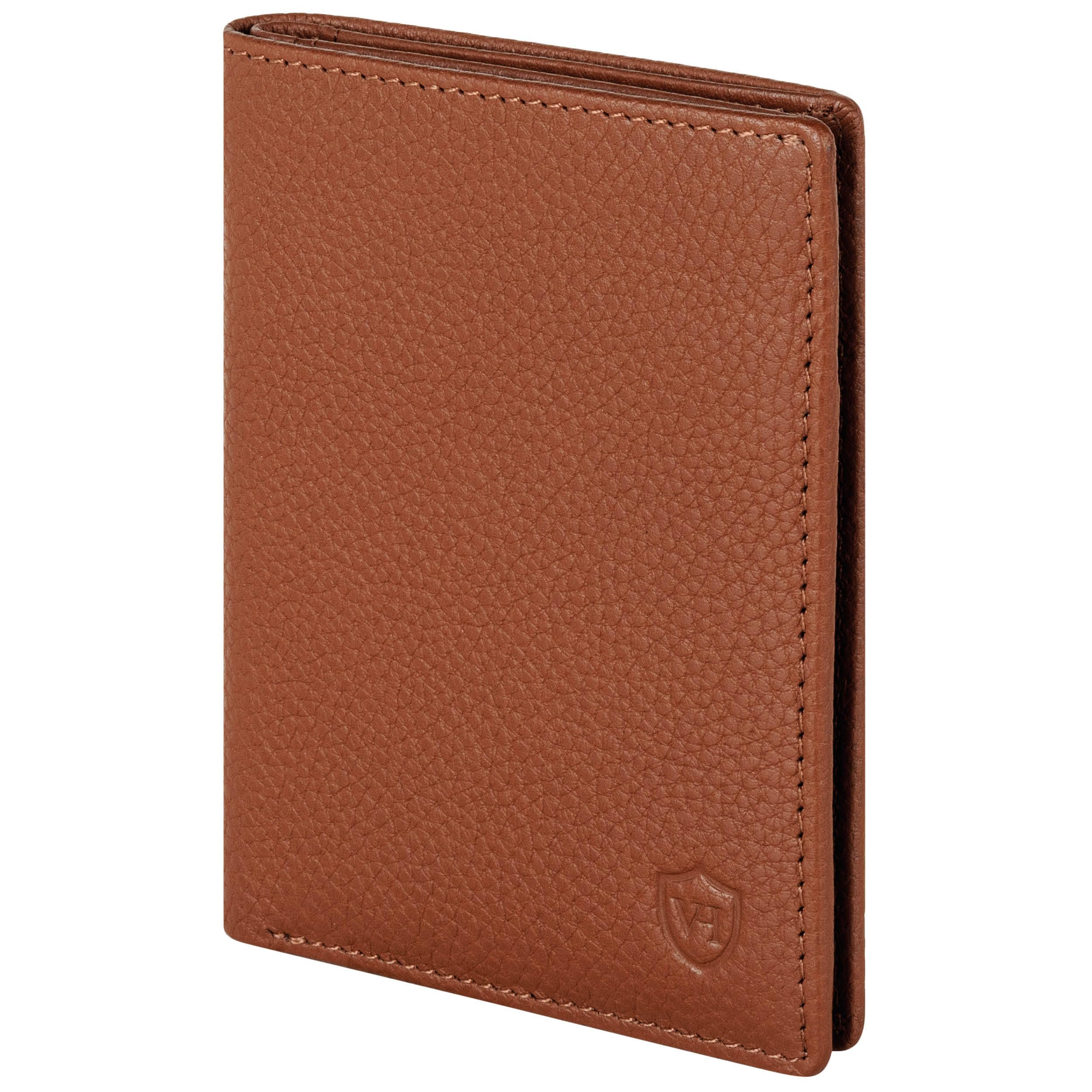 VON HEESEN® Leder Geldbörse Herren mit Münzfach & RFID Schutz I Echtleder Geldbeutel für Männer & Damen I Portemonnaie Brieftasche Wallet Portmonee