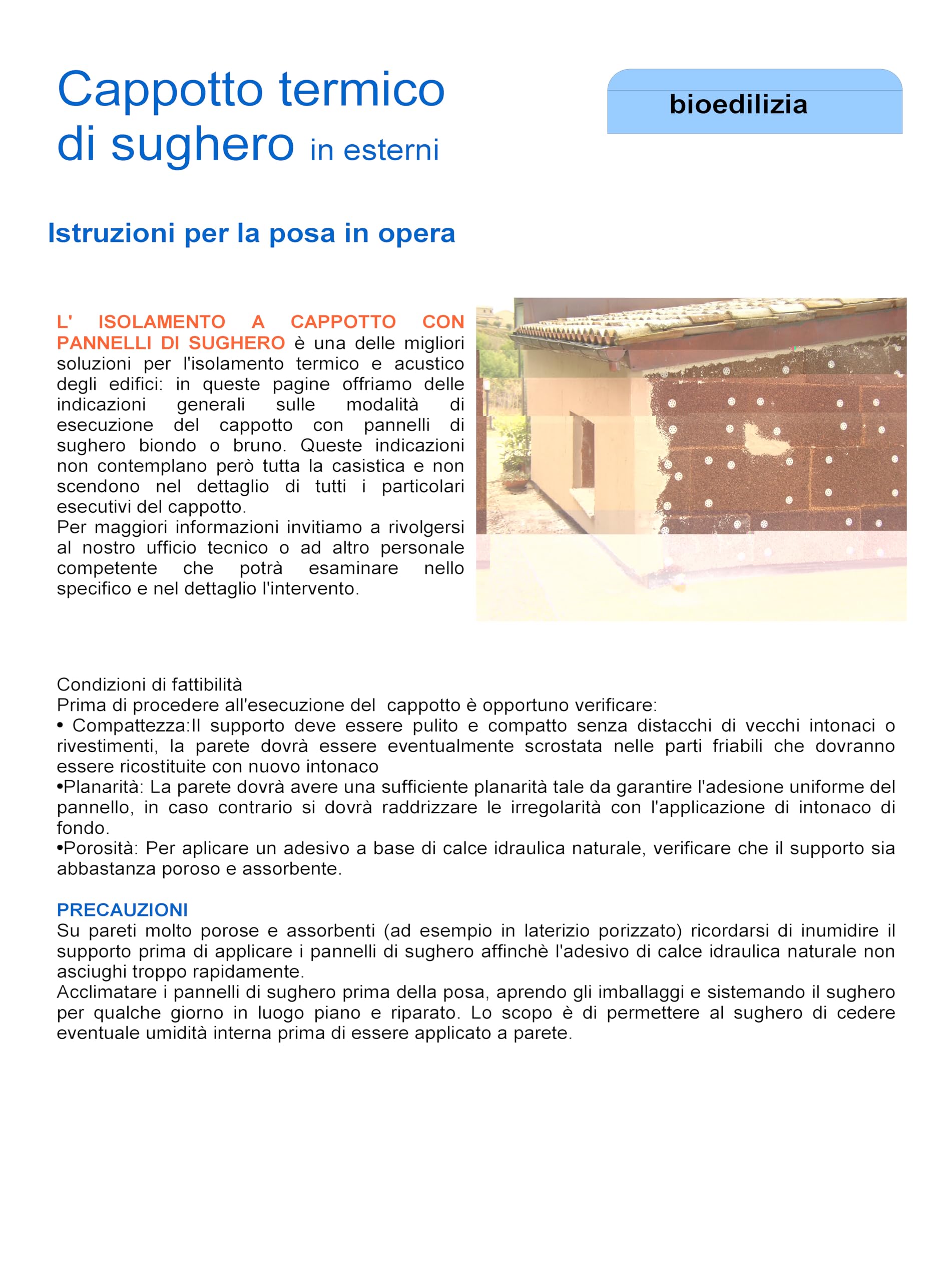 FUTURAZeta Pannelli Sughero Biondo Naturale (Spessore 4cm) Pannelli Isolanti Termici per Interni ed Esterni, Pannelli di Sughero per Pareti per Isolamento Termico ed Isolamento Acustico (8)