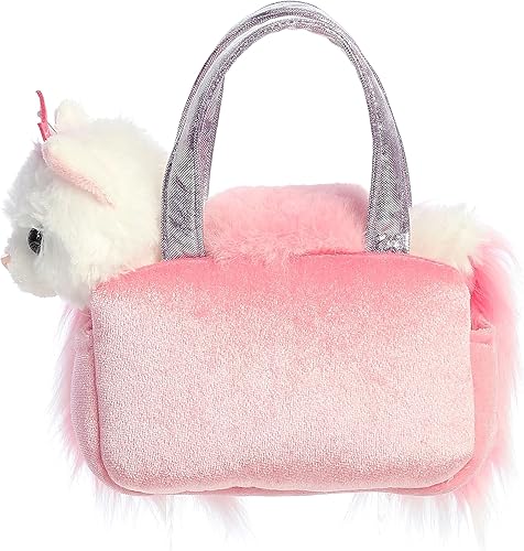 Miniatura 4 de Aurora Fashion Fancy Pals Princess Kitty Designer - Animal de peluche - Compañeros sobre la marcha - Accesorios elegantes - Multicolor 7 pulgadas