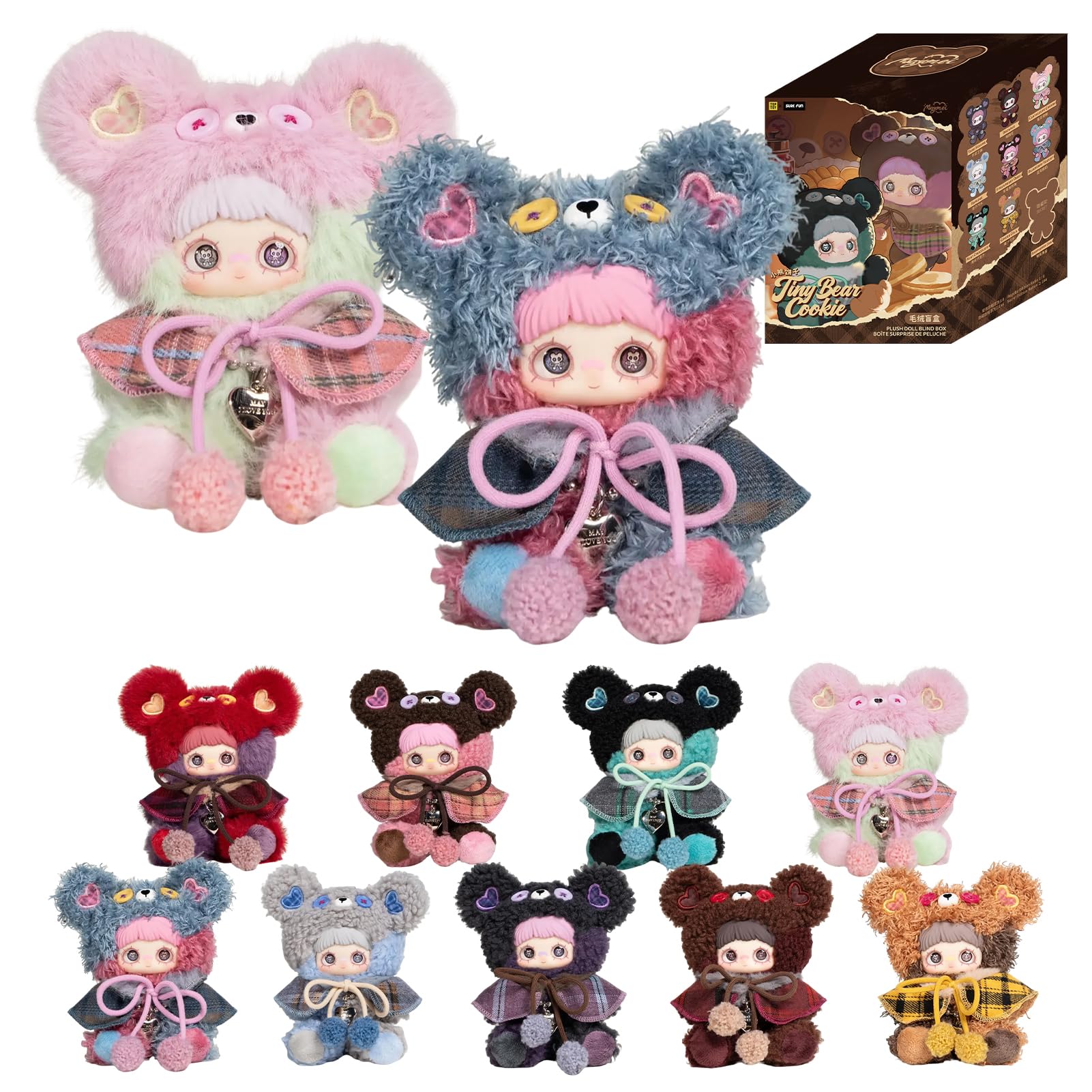 Amazon.co.jp: TOP TOY × MayMei「クマのビスケット」シリーズ