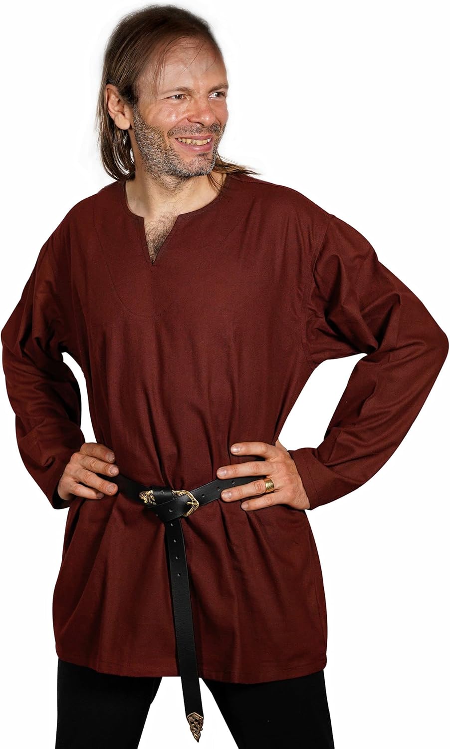 Mythrojan �Raider� Canvas Tunic 100% Cotton Medieval Viking Knight SCA LARP