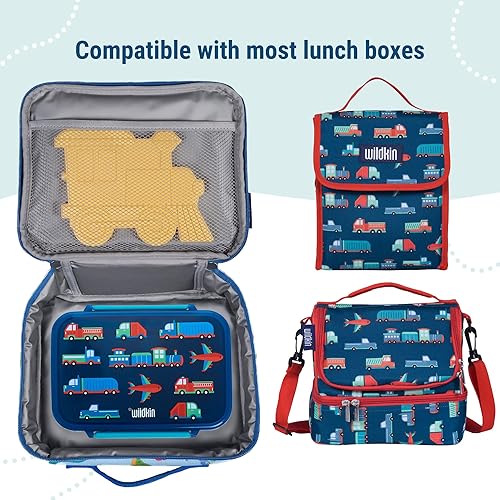 Miniatura 5 de Wildkin Paquetes de hielo para niños (4 unidades) para niños y niñas, perfectas para guardería y preescolar, paquetes de hielo delgados y