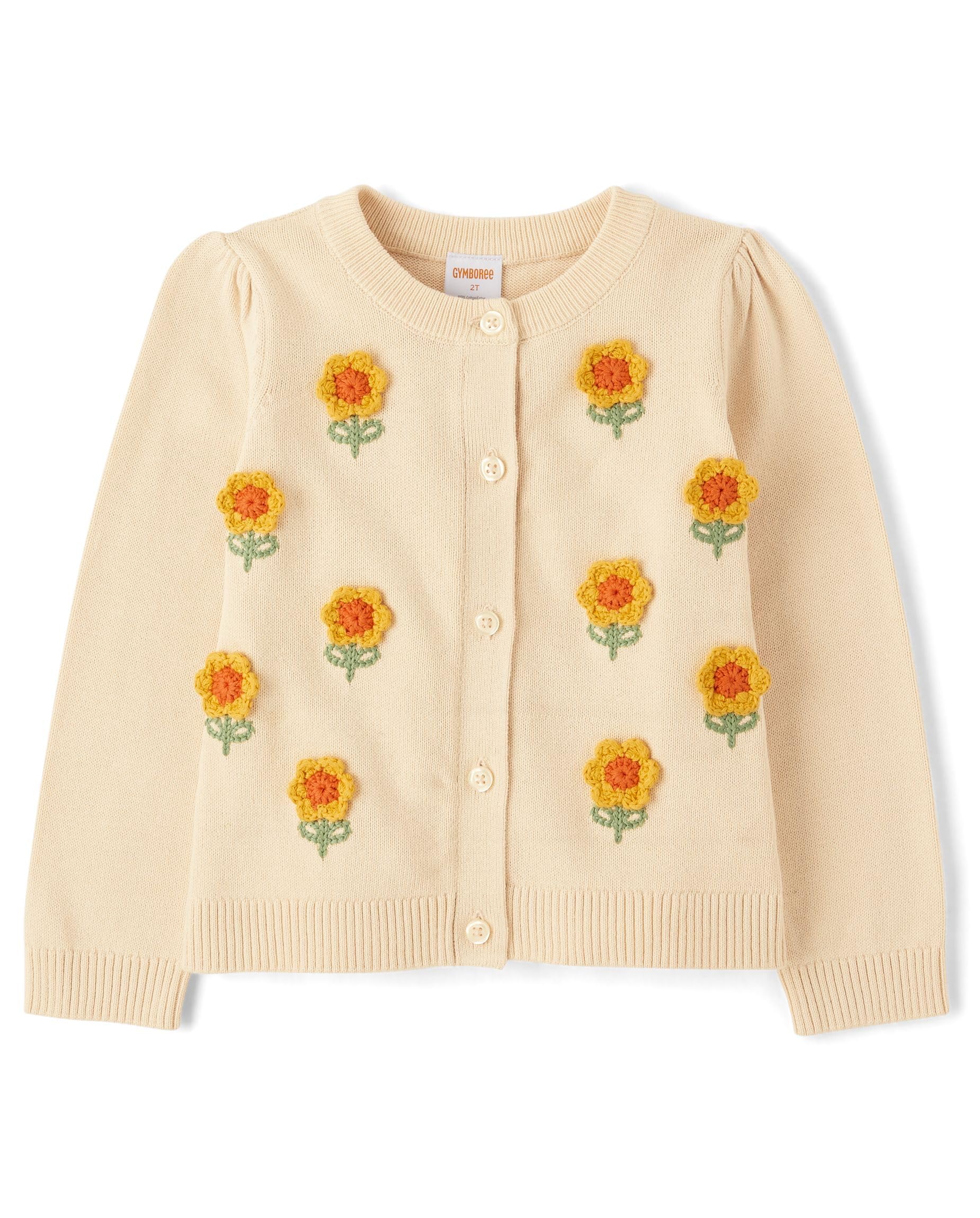 Gymboree Baby-Girls and Toddler Long Sleeve Button Front Cardigan