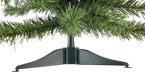 Miniatura 10 de Árbol de Navidad artificial de pino canadiense mediano de 10 pies, sin iluminación