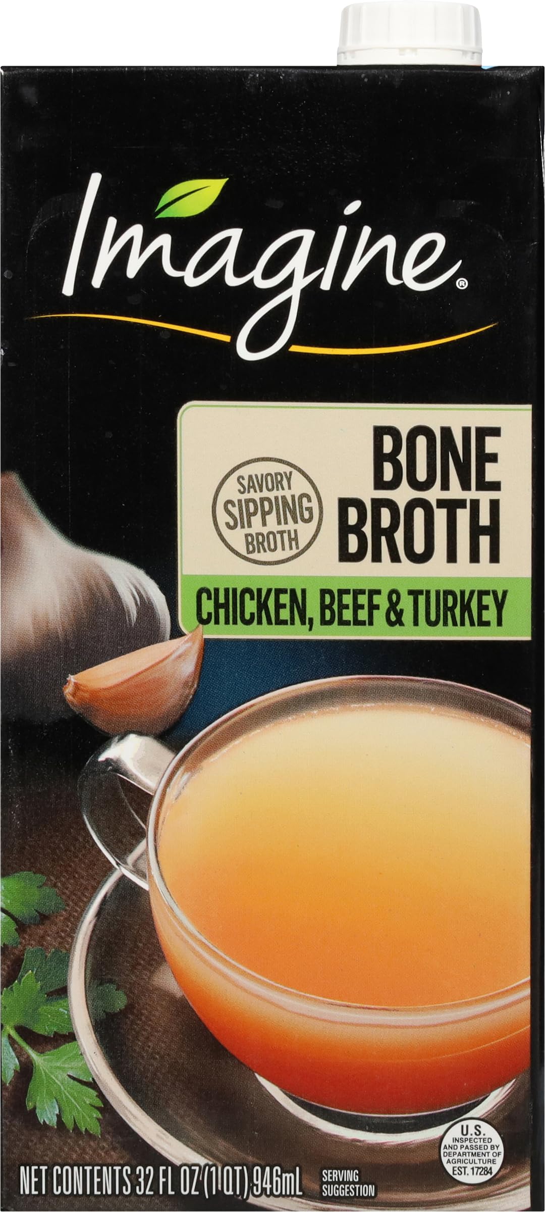 Imagine Chicken, Beef & Turkey Bone Broth 32 oz