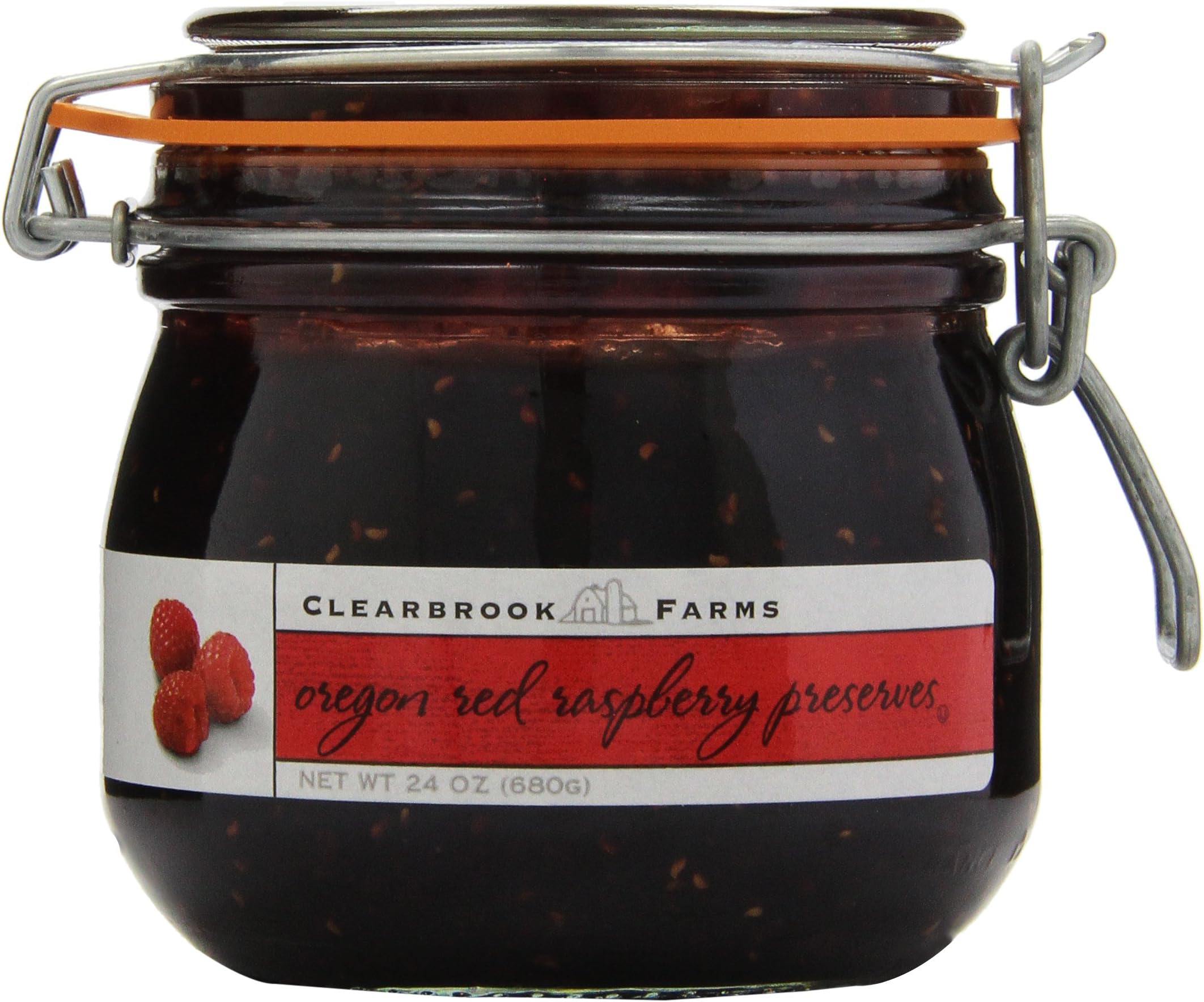 Clearbrook Farms Oregon Red Raspberry Preserves 24 oz