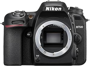 Nikon 33719 Black D7500 DX-Series Digital Body