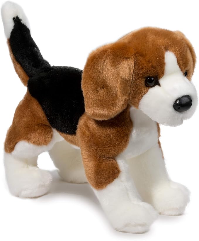 beagle inside teddy bear