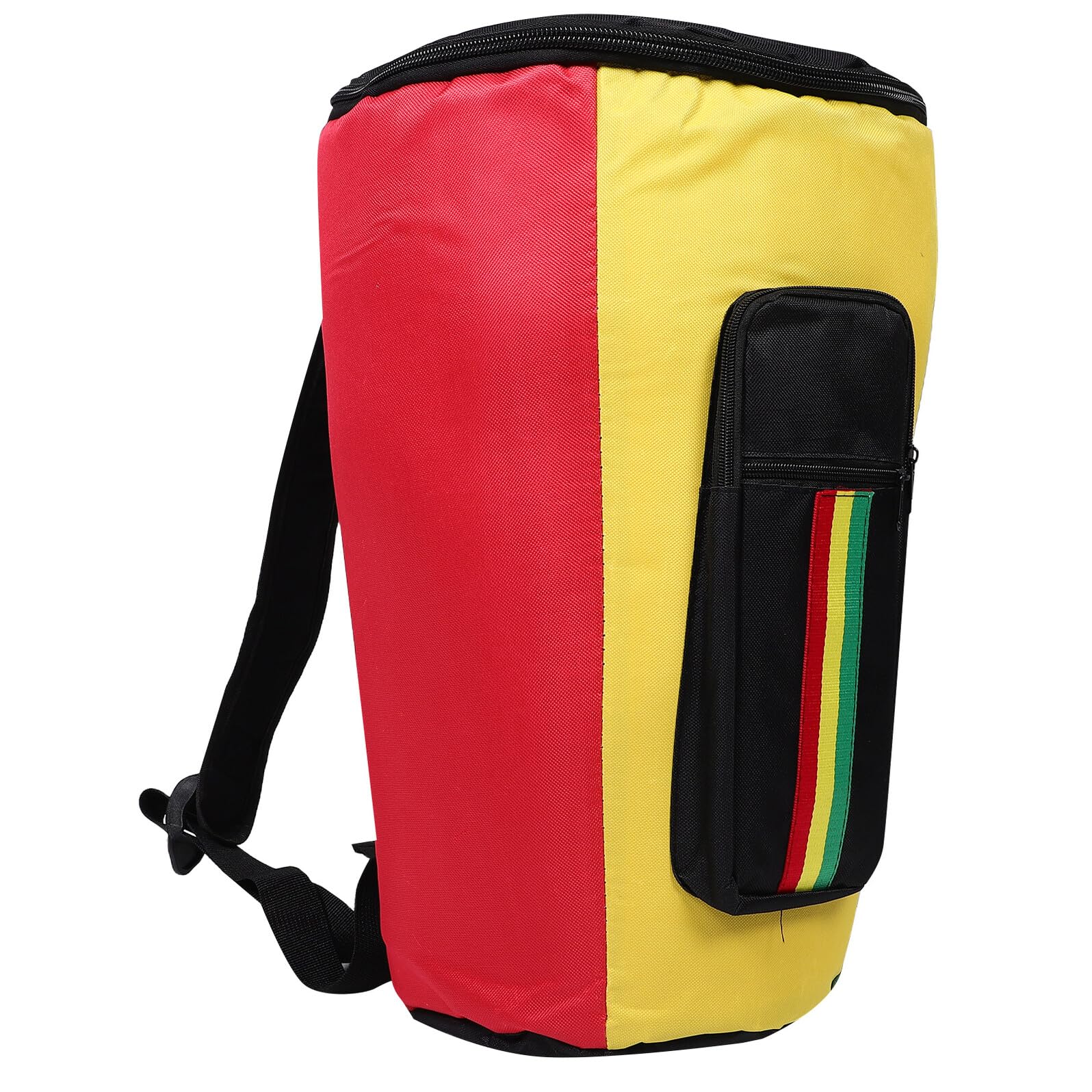 MAGICLULU Paquet à Dos Imperméable pour Tambour Africain Djembe 10 Pouces avec Bandoulières Doubles Réglables en Tissu Oxford pour Performances et Écoles