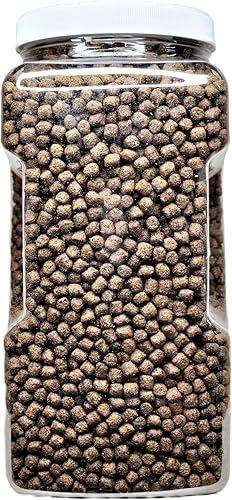 Miniatura 2 de Aquatic Foods Inc. Pellets de cíclidos, 45% de proteína flotante de 0.295 in (516 pulgadas) para Oscar más grandes, cíclidos centroamericanos,