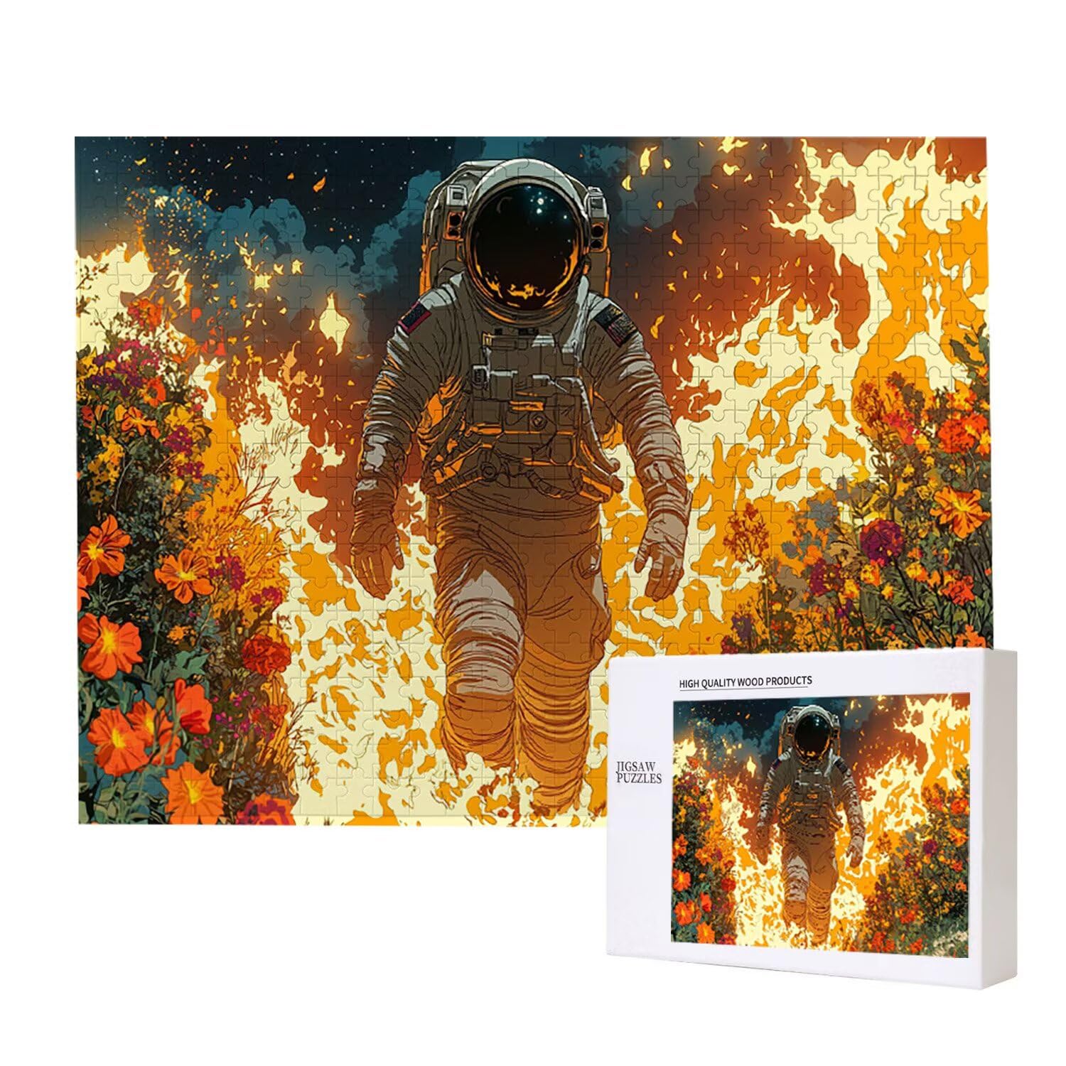 Puzzle Adulte - Puzzle 4000 pièces - Pompiers - Adultes et Enfants dès 14 Ans - Puzzles de qualité supérieure - Puzzles pour Adultes Jeu éducatif Challenge Toy Cadeaux 4000 pièces n-876