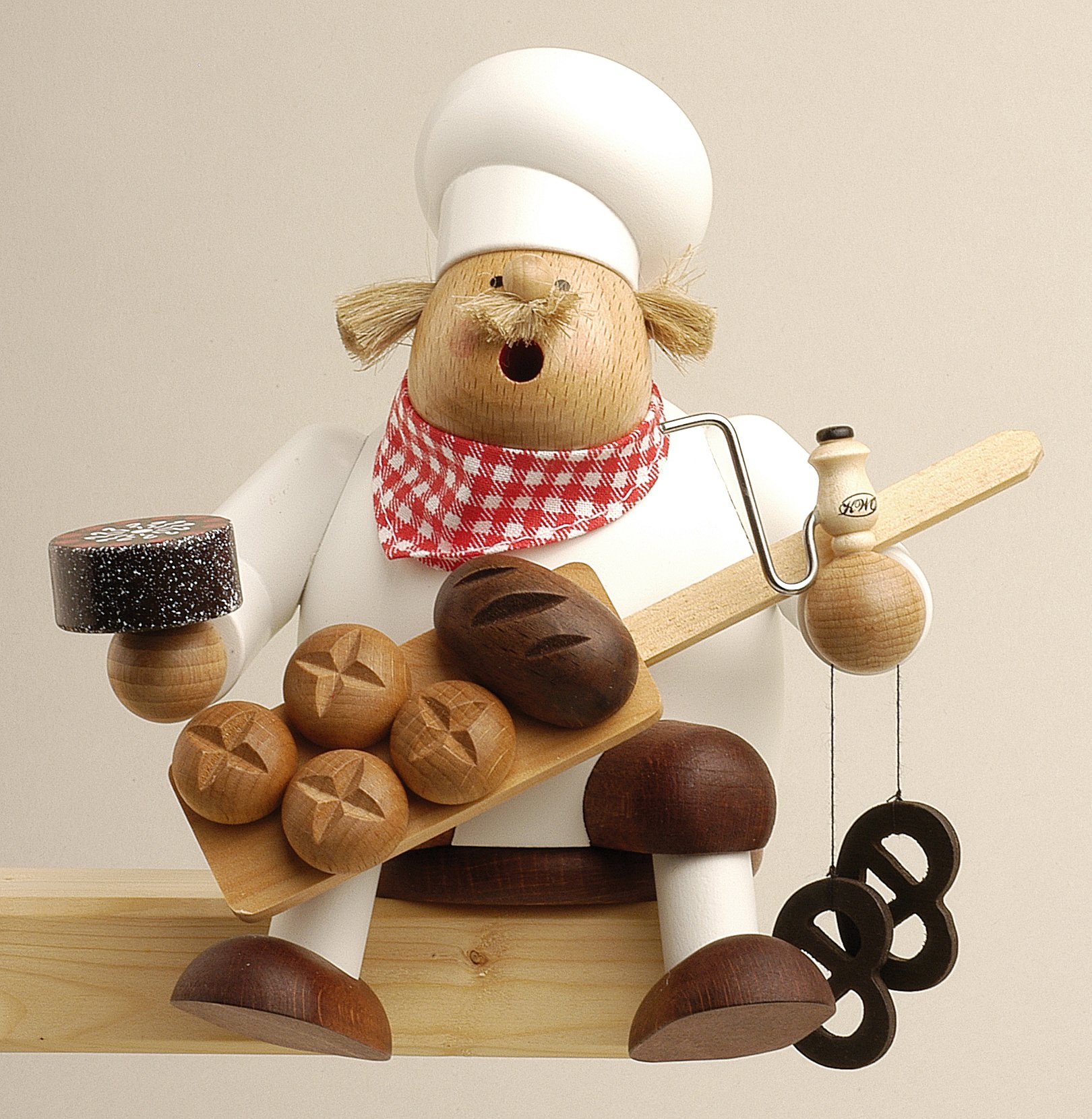 Räuchermann Kantenhocker-Bäcker