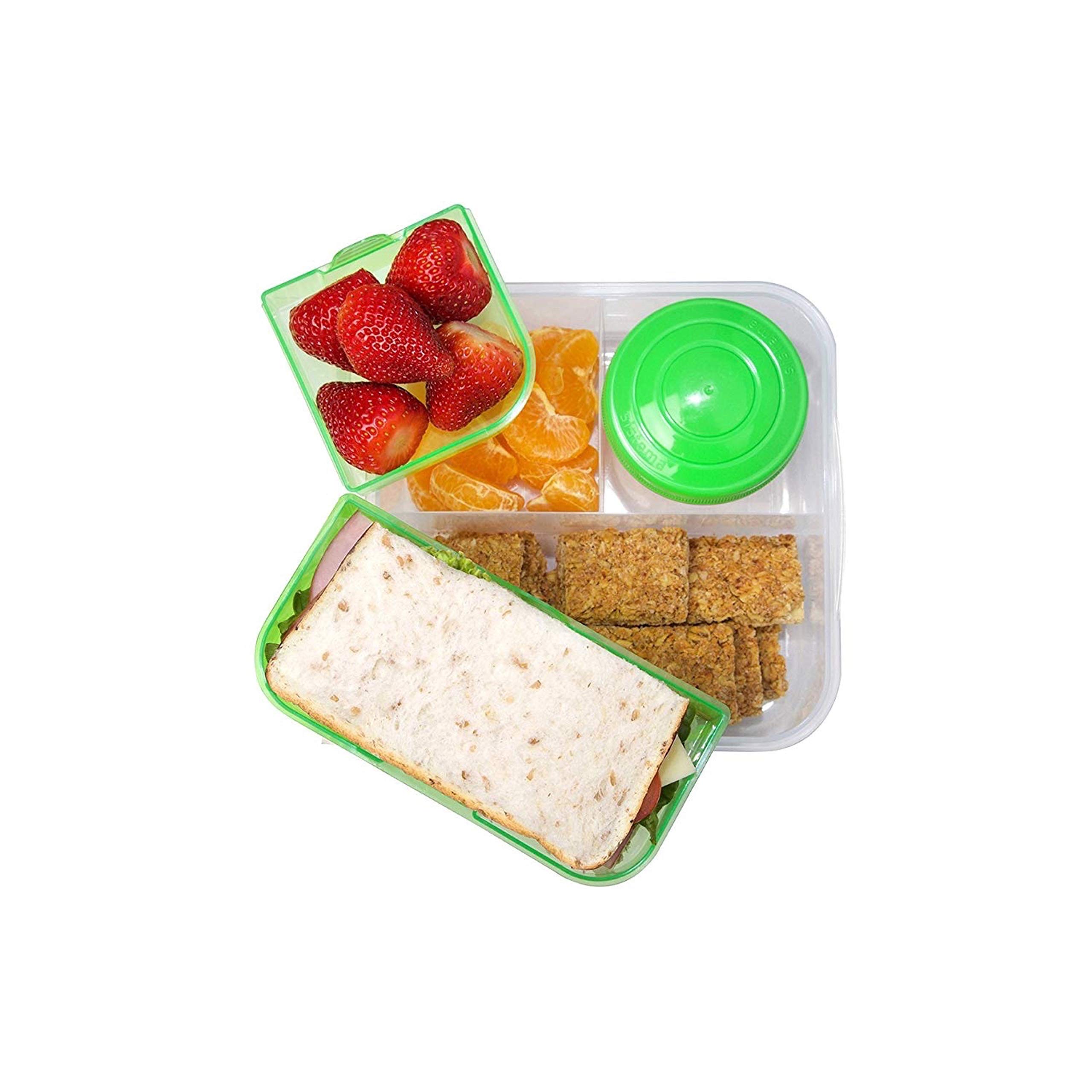 Sistema Bento Box TO GO Lunch Box with Yoghurt/Fruit Pot 1.25 L