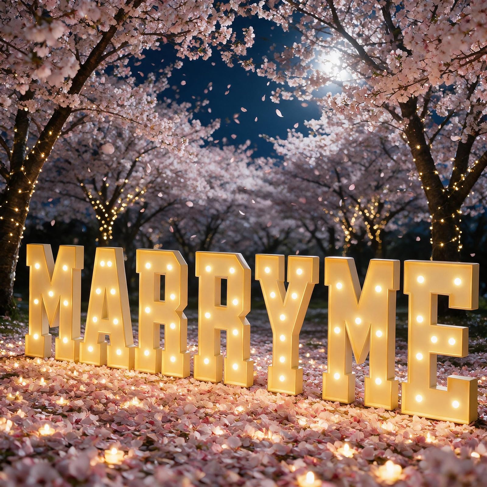 Romantische LED Leuchtschrift "Marry Me", Hintergrund & Tischdeko | KT-Schaumplatte Vorgecutt, Leichter Aufbau, Kabellos, Leicht, Mehrfach Verwendbar, Valentinstag & Hochzeit(Warm white,100cm)