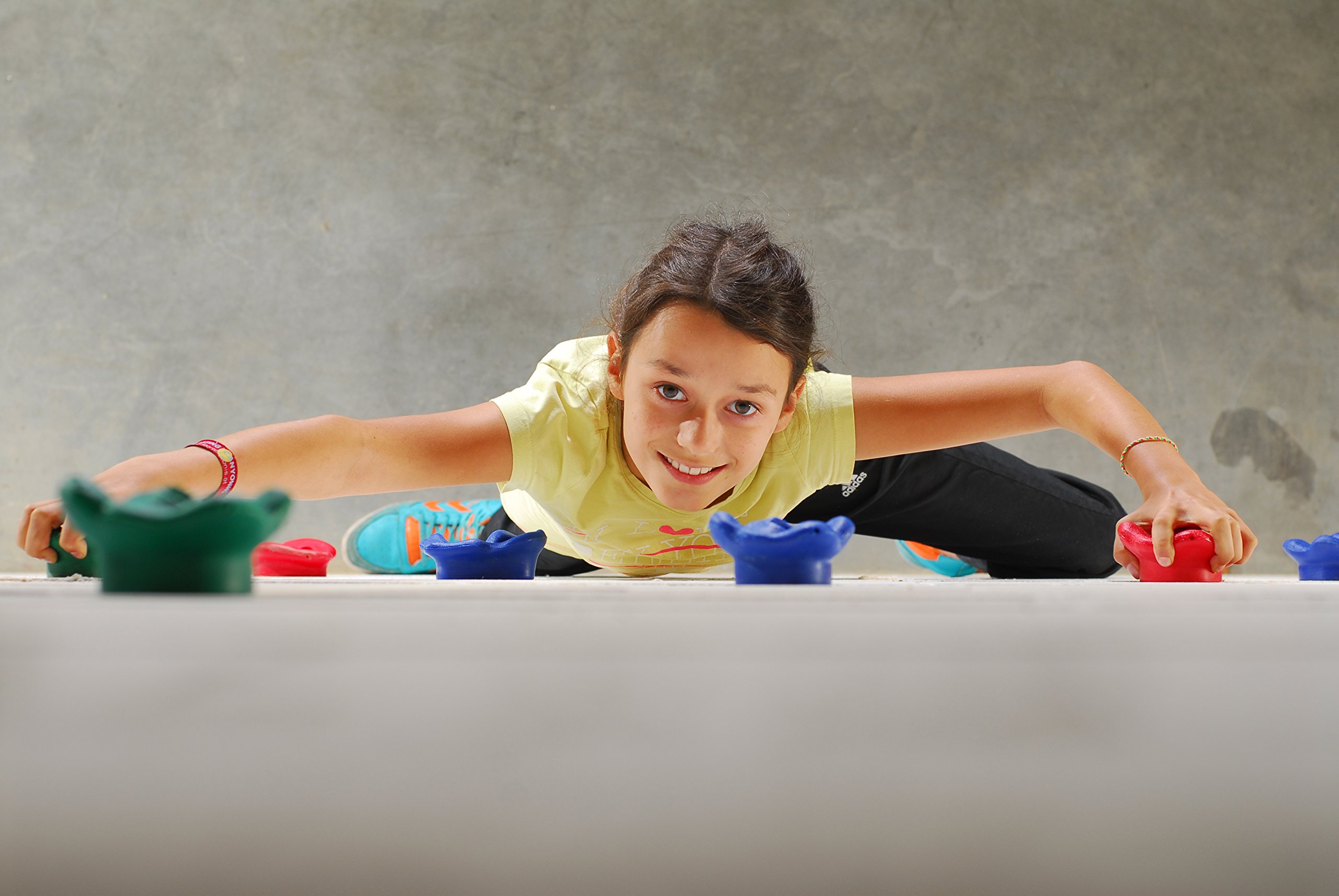 HUDORA Klettergriffe Set Kinder, 12 | 36 Stück - Klettersteine