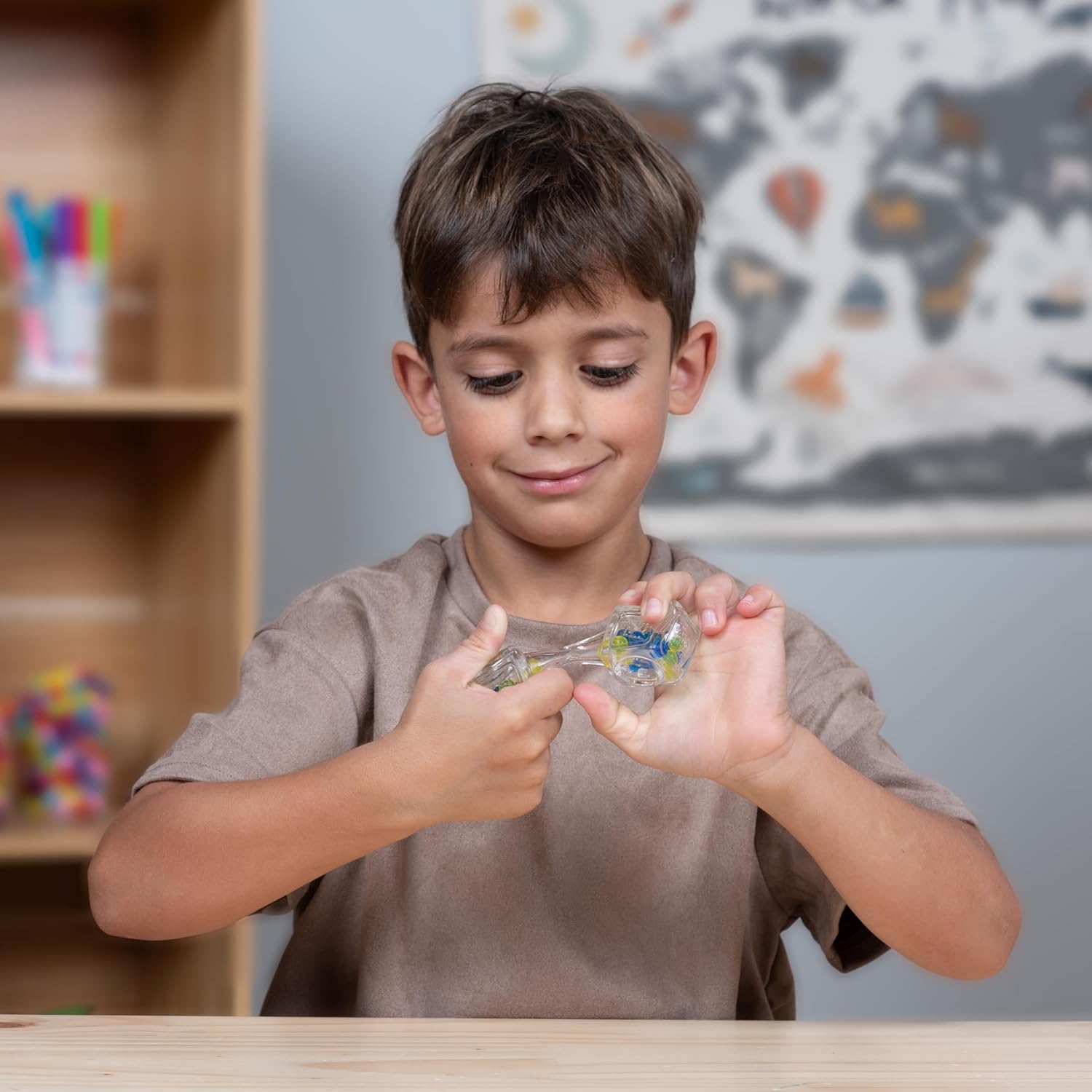 Goliath Fidget Blox Sound | Blue & Yellow Poppers | Sensory Fidget Toys | from The Makers of Jelly Blox | Safe & Reliable | Ages 5+