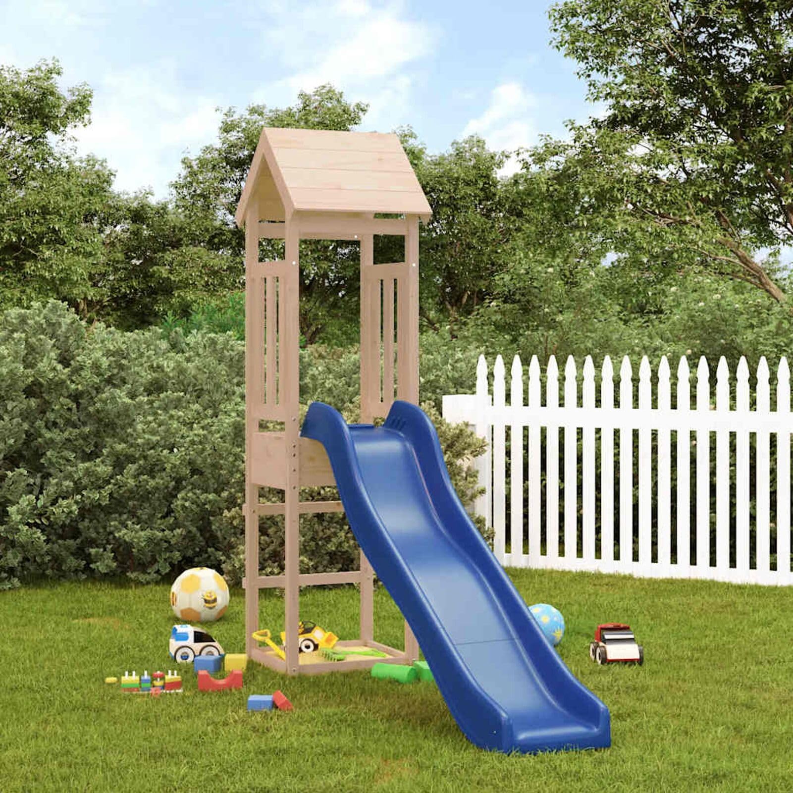 Set da Gioco da Esterno in Legno di Pino Impregnato,Giochi e Giocattoli,Attrezzatura Gioco per Esterni,Set Altalena e Set di gioco-3155809