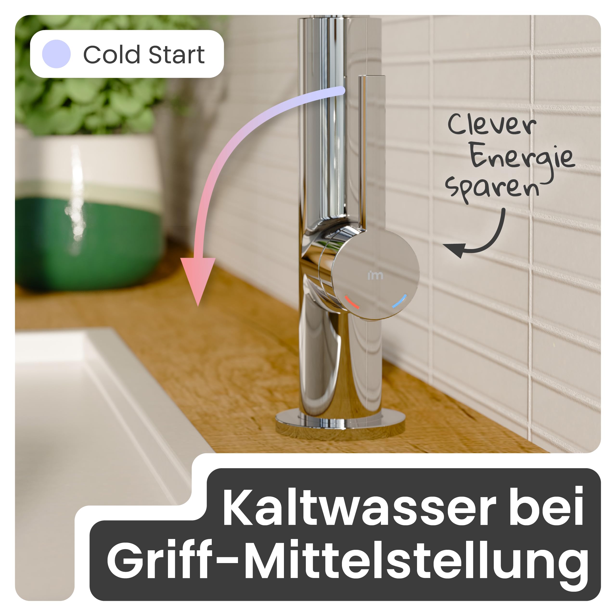 instmaier Nova | Wasserhahn Küche | flexibel | mit 2 Strahlarten | Chrom | Küchenarmatur | einfache Montage | Mischbatterie | Spültischarmatur | Einhebelmischer | Armatur | für Doppelspülbecken