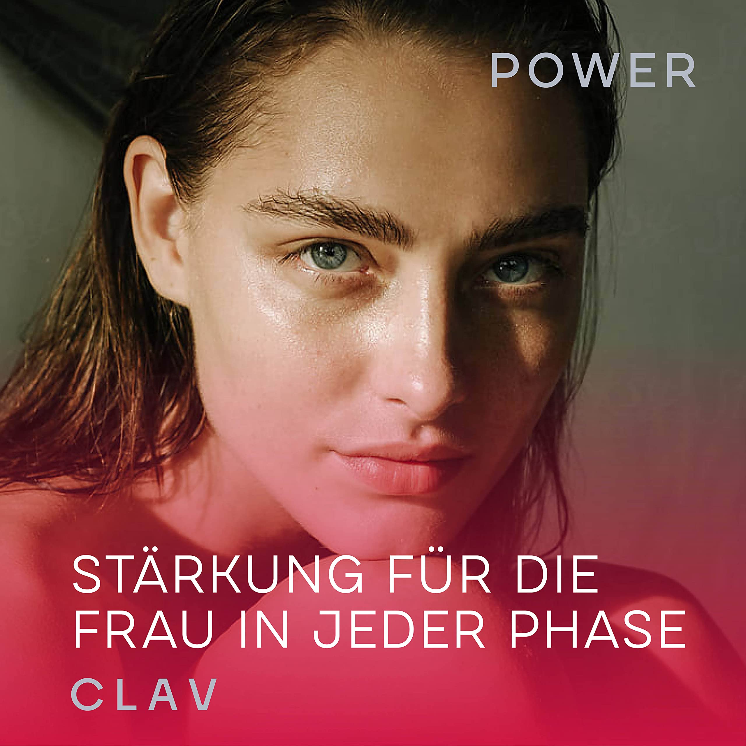 CLAV® Power – Frauen Hormonbalance – 120 vegane Kapseln – mit Mönchspfeffer, Yamswurzel, Frauenmantel & Rotklee – Salbei & Rhabarber Extrakt – Für Frauen – Made in Germany