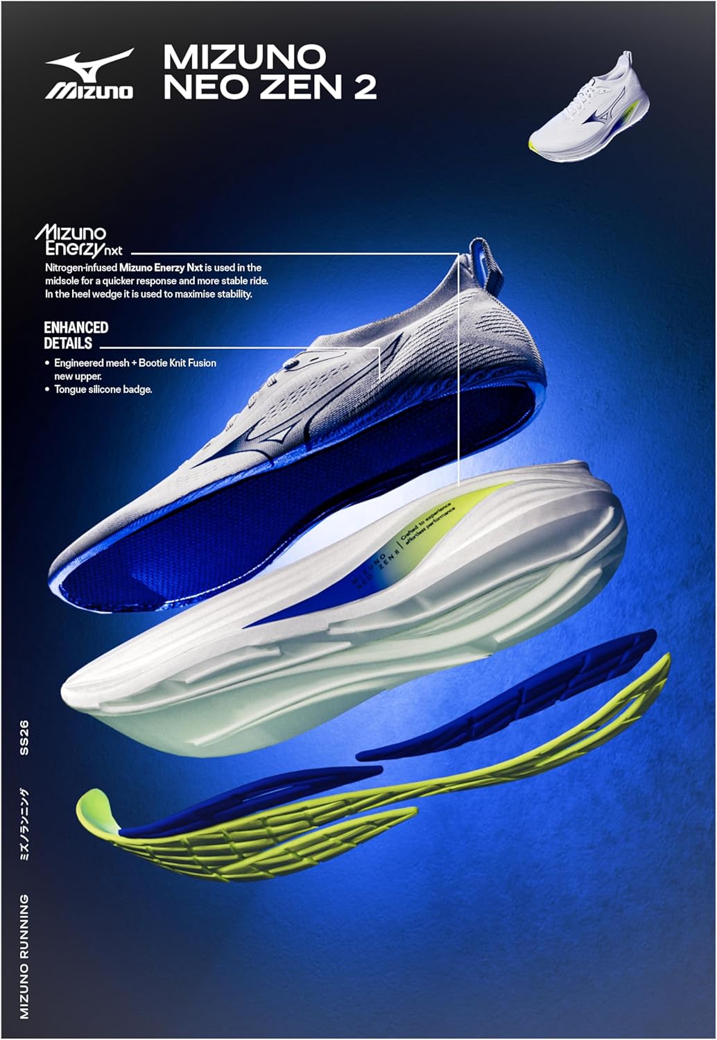 Mizuno Unisex-Adult Neo Zen 2 Running Shoes - Image 7