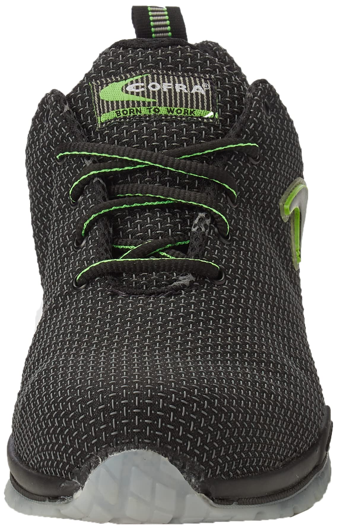 COFRA. Zapato bajo negro de seguridad Monti S3 SRC diferentes tallas, Negro, 43 EU