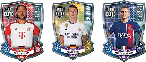 Miniatura 7 de Topps UEFA Champions League Match Attax 2324 Juego de cartas coleccionables y comerciales (paquete de 12)