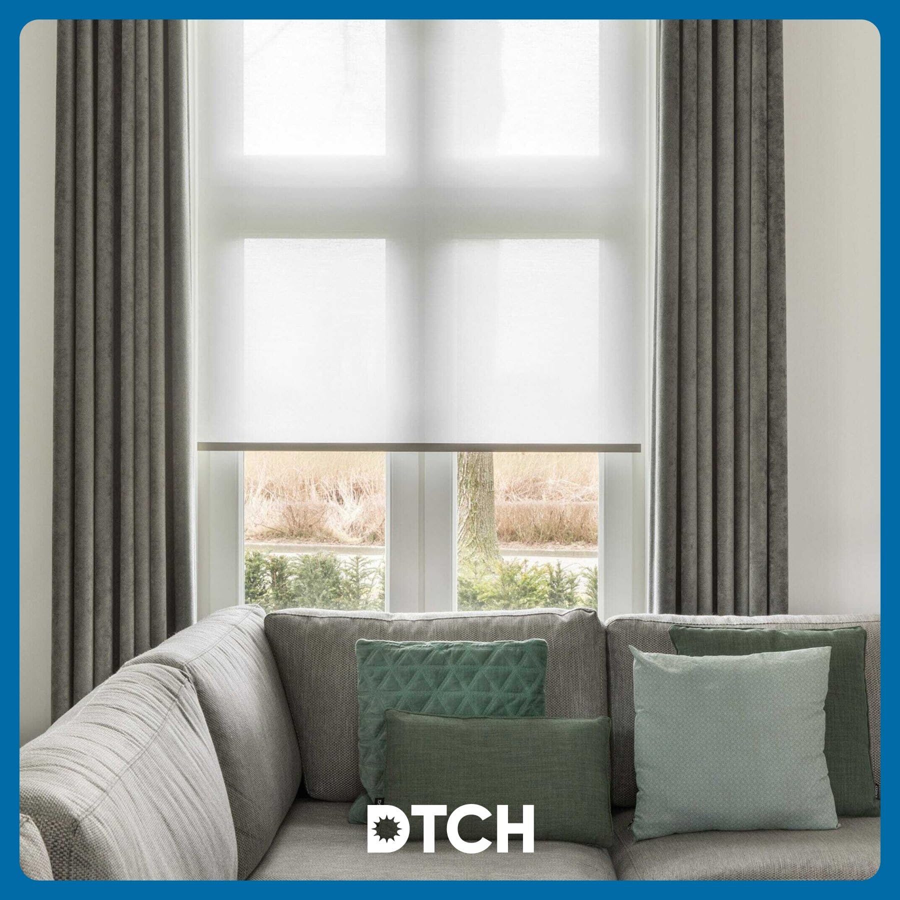 DTCH® Store Enrouleur tamisant, Sable, 170 x 190 cm