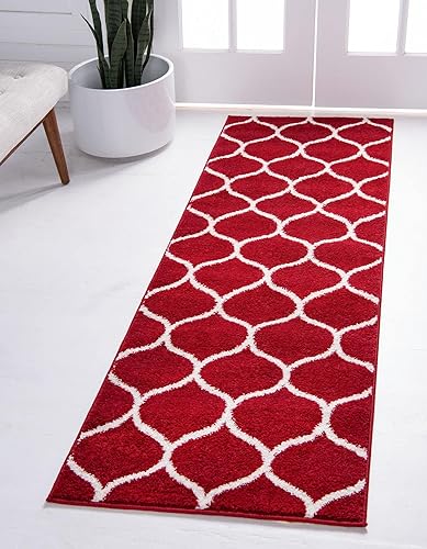 Miniatura 409 de Rugs.com Lattice Frieze Collection Alfombra – 4 x 6 pies, alfombra mediana negra perfecta para salas de estar, comedores grandes, planos abiertos