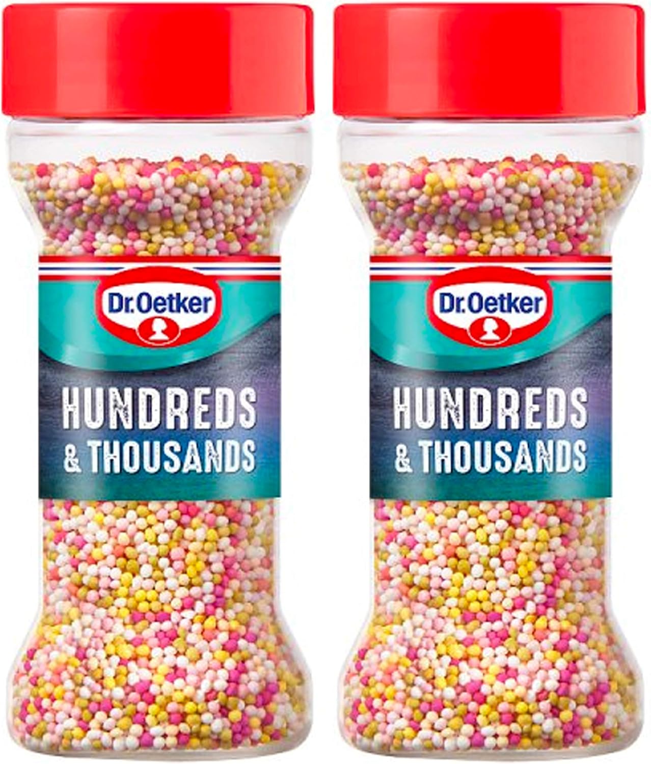 Hundreds Thousands Rainbow Cake Sprinkles Baking 65g x 2 Amazon.co.uk Grocery