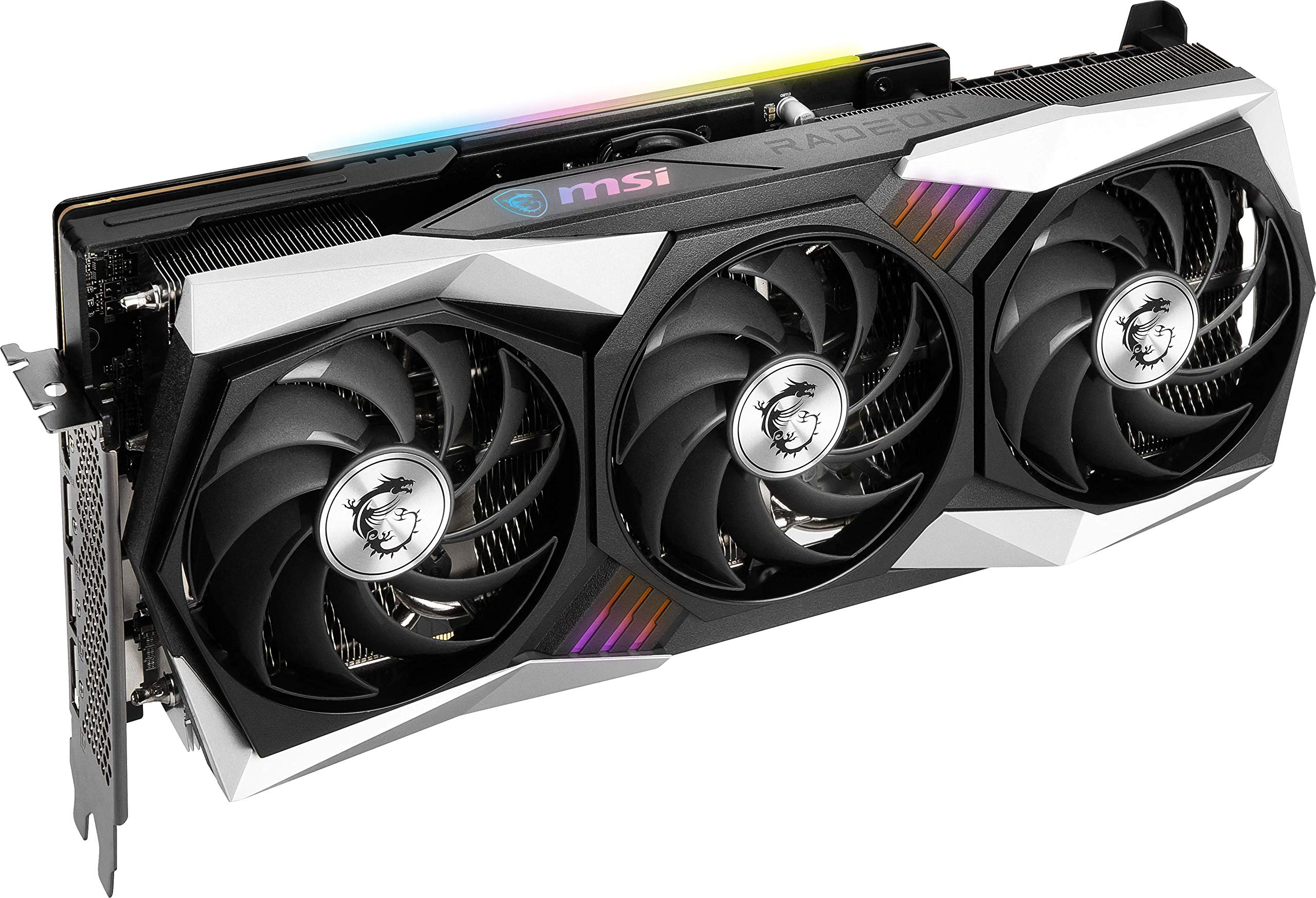 MSI Gaming Radeon RX 6900 XT Boost Reloj hasta 2340 MHz 256-bit 16GB GDDR6 DP/HDMI Triple Torx 4.0 Ventiladores FreeSync DirectX 12 VR Ready RGB Tarjeta gráfica (RX 6900 XT Gaming X Trio 16G)