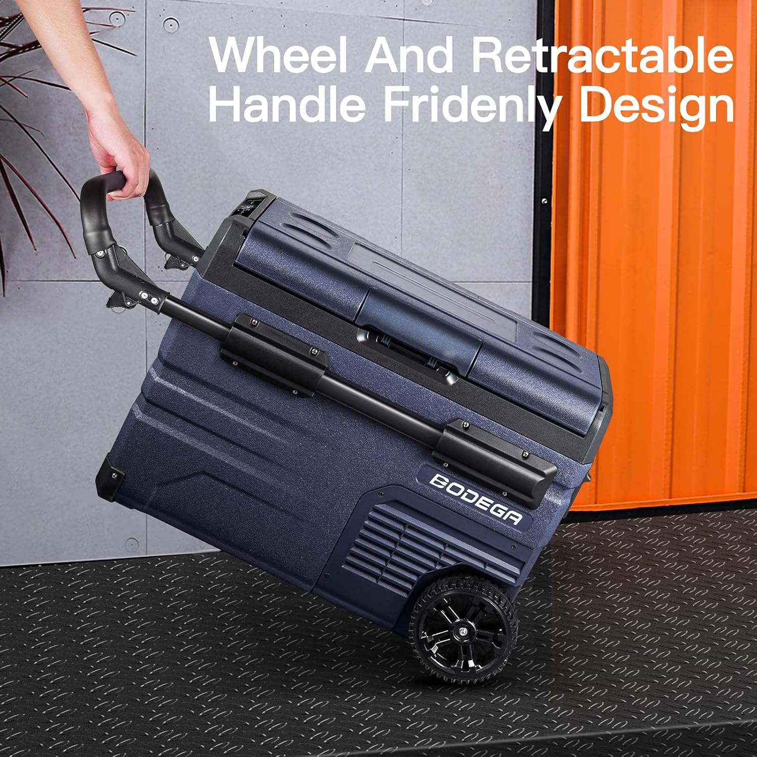 BODEGA 12 Volt Car Refrigerator, Rechargeable Battery Car Fridge Dual Zone APP Control, Portable Freezer,37 Quart (35L) -4℉-68℉ RV Electric Compressor Cooler 12/24V DC and 100-240V AC for Outdoor, Camping, Travel,RV(Battery Not Included) : Automotive