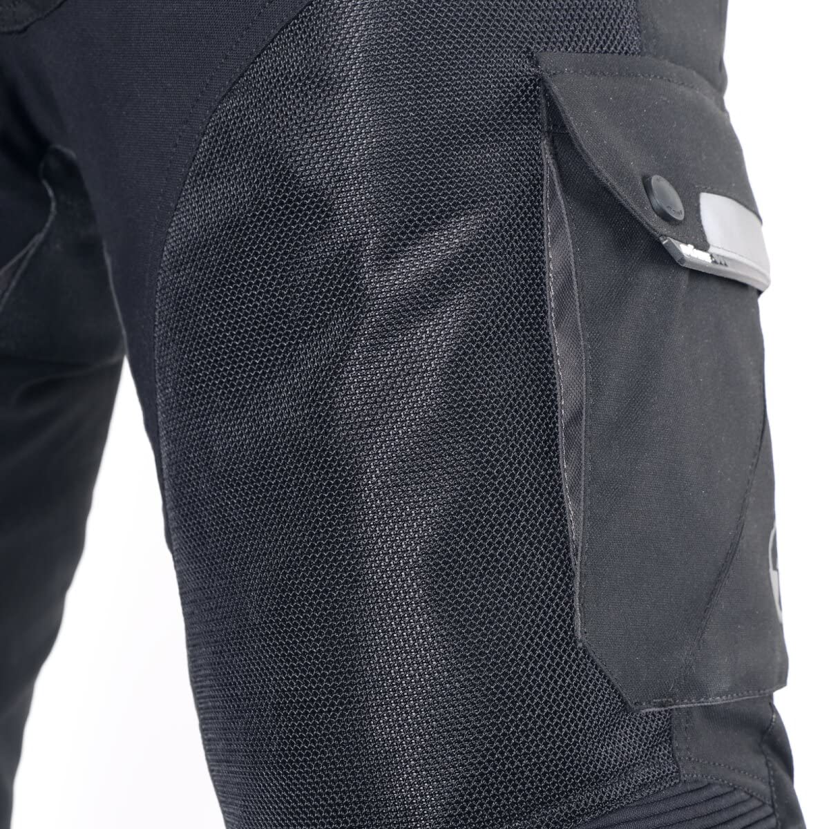 Büse Livorno Motorrad Textilhose (Black,L)